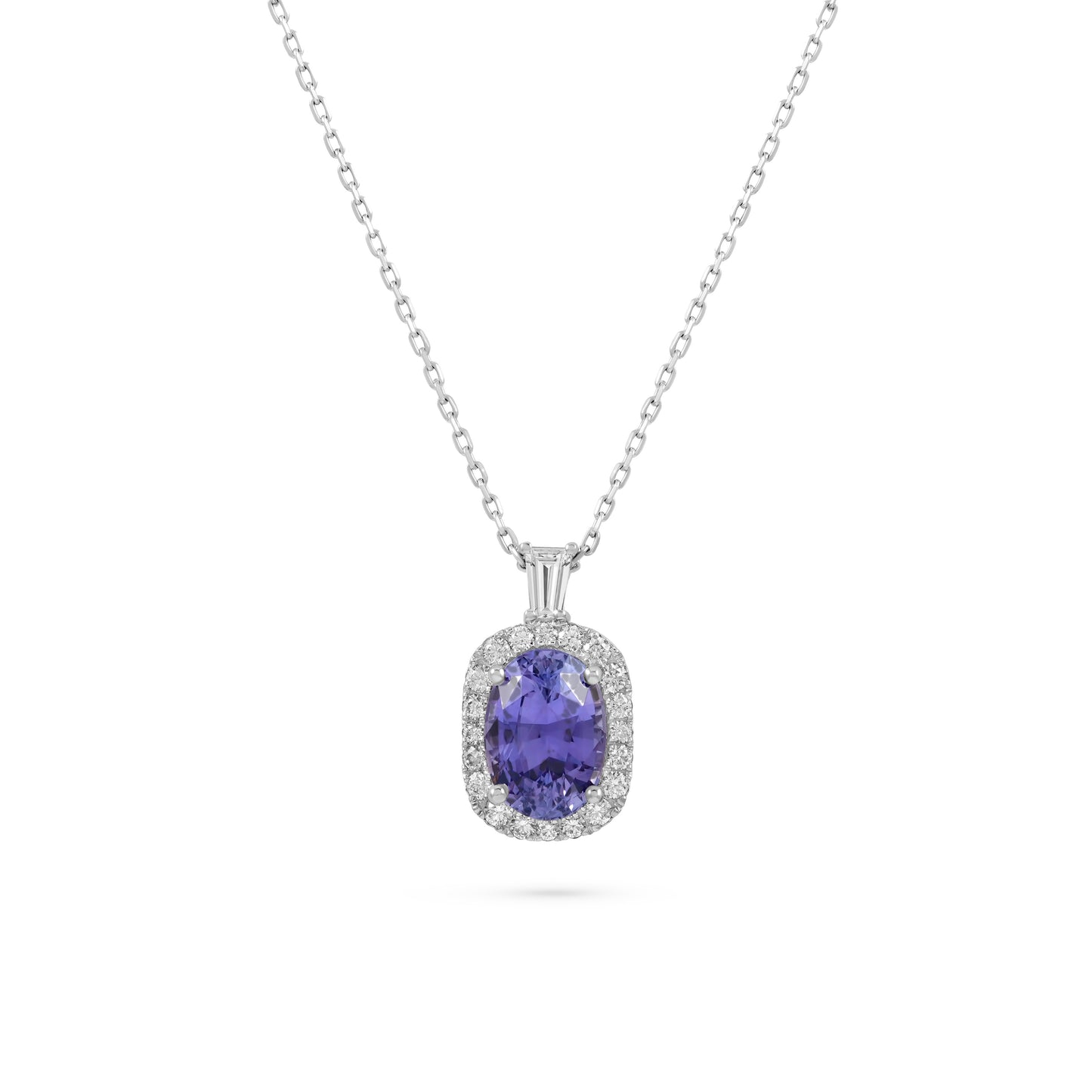 Purple Sapphire Pendant
